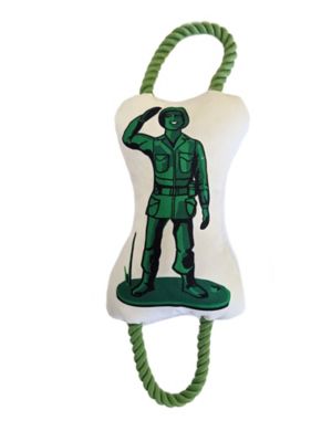 JMP Military Figure Plush Dog Toy