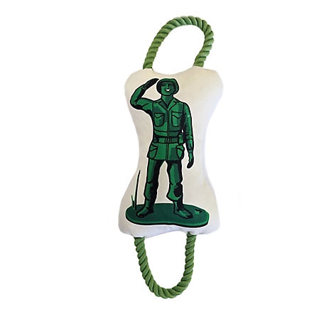 JMP Military Figure Plush Dog Toy