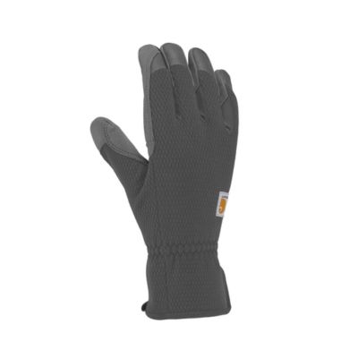 Carhartt Women's High-Dexterity Padded Palm Touch-Sensitive Long Cuff Spandex Work Gloves, 1-Pair