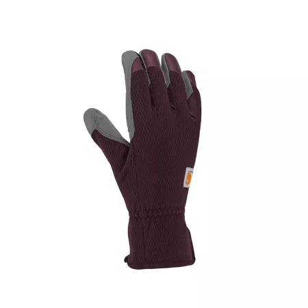 Carhartt Women's Long Cuff Padded Palm Spandex Work Gloves High Dexterity Touch Sensitive 1 Pair Work Gloves