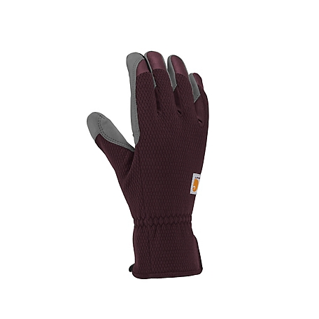 Carhartt High-Dexterity Padded Palm Touch-Sensitive Long Cuff Gloves, 1 Pair