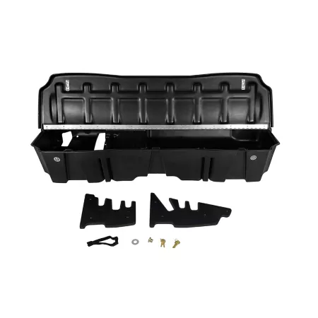 DU-HA Lockbox + Gun Holster for Chevy GMC Silverado Sierra Lt Duty Crew Cab 19-21 and 20-21 HD Crew Cab - New Body Style Automotive Gun Racks