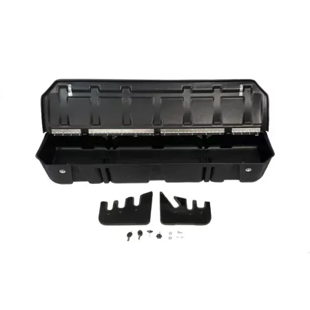 DU-HA Lockbox - Lockable Interior Storage/Gun Holster for 15-23 F-150 Supercrew and 17-23 F-250-F-550 Super Duty Crew Cab Black Automotive Gun Racks