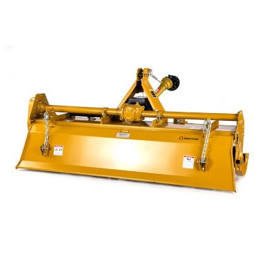 CountyLine 72 in. Rotary Tiller, Yellow
