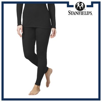 Image showing  Women's Natural-Rise 2-Layer Merino Woo- Blend Leggings