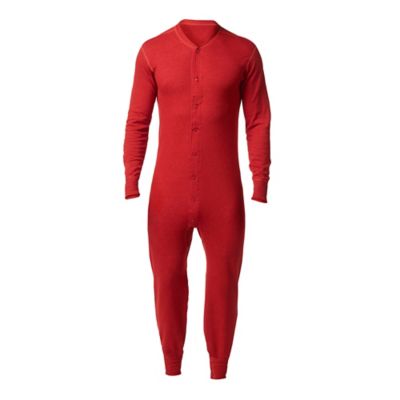 Stanfield's Men's Long-Sleeve Premium Cotton Rib-Knit Combination Onesie