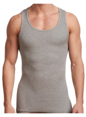 Stanfield's Men's Premium Cotton Athletic Shirts, 2 pc.