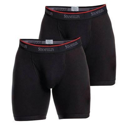 Cool Cotton Long Leg Boxer Brief