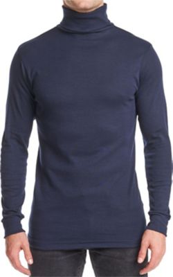 Stanfield's Men's Ribbed Turtleneck Cotton Base Layer Shirt