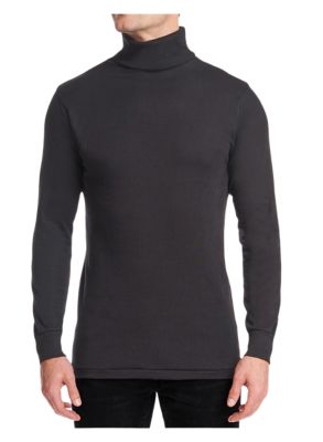 Stanfield's Men's Ribbed Turtleneck Cotton Base Layer Shirt