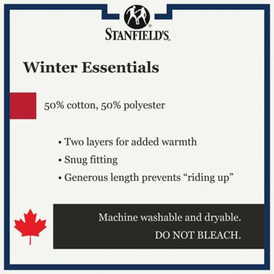 Image showing  Men's Double Layer Cotton Long Johns