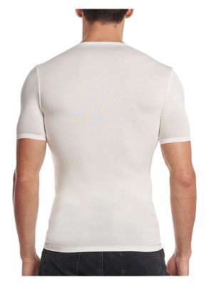 Image showing 1 th Stanfield's Men's Invisible MicroModal Deep V-Neck T-Shirt