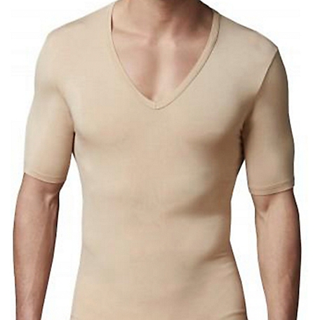 Stanfield's Men's Invisible MicroModal Deep V-Neck T-Shirt