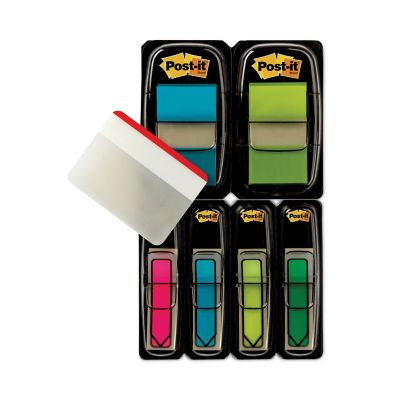 Image showing  Page Flag Value Pack, Assorted, (96) 1/2 in. Arrow, (100) 1 in. Flags, (12) 2 in. Filing Tabs