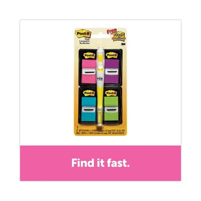 Image showing  Page Value Pack, Assorted Colors, 200 Flags with Highlighter and 50 Flags