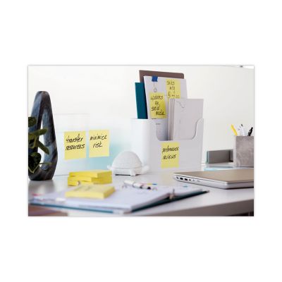 Image showing 7 th Post-it Notes Super Sticky Canary Yellow Note Pads, 1-7/8 in. x 1-7/8 in., 90 Sheets, 10-Pack