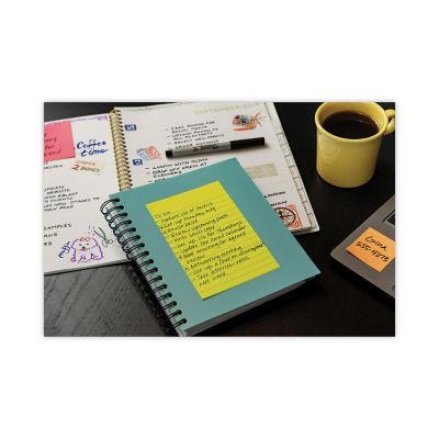 Image showing  Original Note Pads in Jaipur Colors, Lined, 4 in. x 6 in., 100 Sheets, 3-Pack