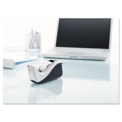 Image showing 4 th Scotch Value Desktop Tape Dispenser, 1 in. Core, 2-Tone Black