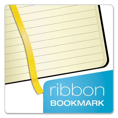 Image showing  Idea Collective Journal, 1 Subject, Wide/Legal Rule, Black Cover, 8 in. x 5 in., 120 Sheets