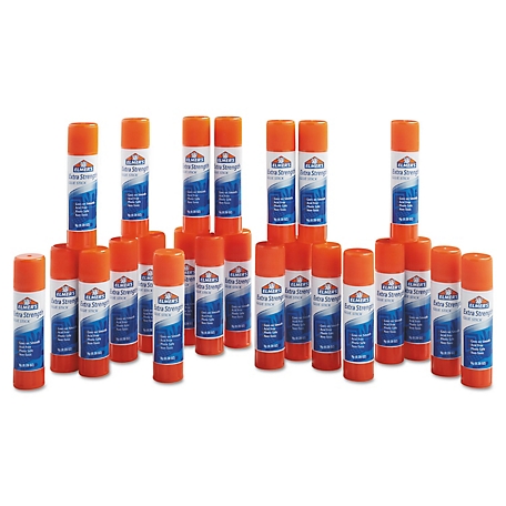 Elmer's Extra-Strength Office Glue Sticks, 0.28 oz., Dries Clear, 24-Pack  at Tractor Supply Co.