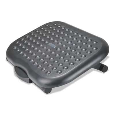 Image showing  Relaxing Adjustable Footrest, 14 in. x 18 in. x 5-7 in., Black