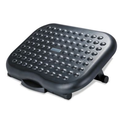 Image showing  Relaxing Adjustable Footrest, 14 in. x 18 in. x 5-7 in., Black
