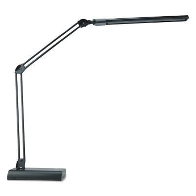 Image showing 1 th Alera Adjustable LED Desk Lamp, 3.25 in. x 6 in. x 21.5 in., Black