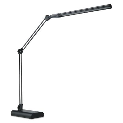 Image showing 3 th Alera Adjustable LED Desk Lamp, 3.25 in. x 6 in. x 21.5 in., Black