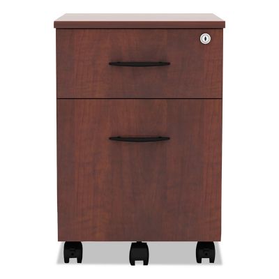 Image showing  Valencia Series Mobile Box/File Pedestal, 15 in. x 19 in. x 23 in., Medium Cherry