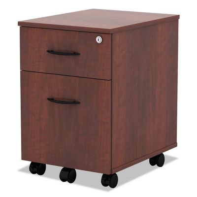 Image showing  Valencia Series Mobile Box/File Pedestal, 15 in. x 19 in. x 23 in., Medium Cherry