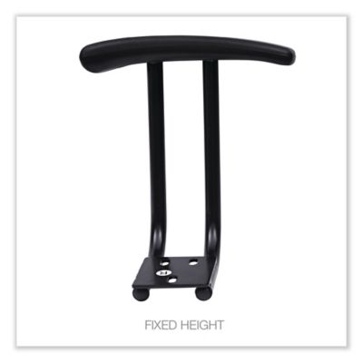 Image showing  Fixed T-Arms for Interval and Essentia Series Chairs and Stools, Black
