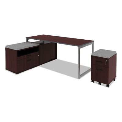 Image showing 7 th Alera Pedestal File Seat Cushion, 15 in. x 19 in. x 2 in., Tan Quartz