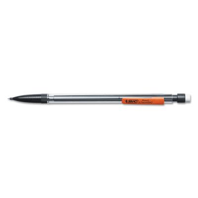 Image showing  Xtra Smooth Mechanical Pencils, 7/10 mm, HB (#2-1/2), Black Lead, Clear Barrel, 12-Pack