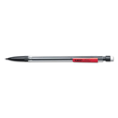Image showing  Xtra Smooth Mechanical Pencils, 7/10 mm, HB (#2-1/2), Black Lead, Clear Barrel, 12-Pack