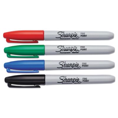Image showing  Fine Tip Permanent Marker Value Pack, Fine Bullet Tip, Assorted Colors, 36-Pack