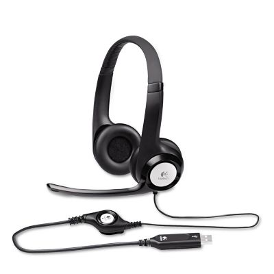 Logitech H390 USB Headset with Noise-Canceling Microphone