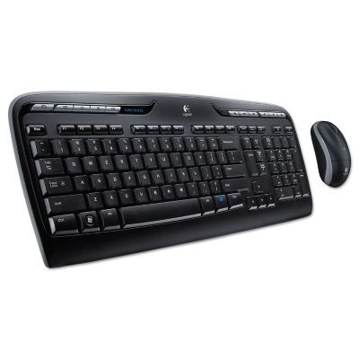 Logitech MK320 Keyboard Mouse Combo, 2.4 GHz Frequency/30 Wireless Range, Black at Tractor Supply Co.