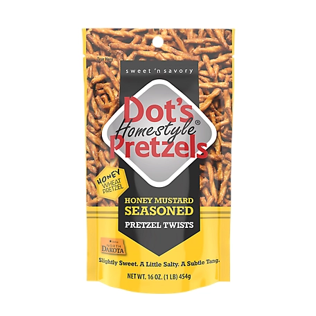 Dot's Pretzels Honey Wheat Mustard Pretzel Twist