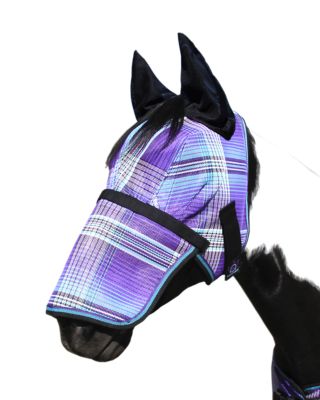 Kensington Signature Fly Mask w/Removable Nose, Soft Mesh Ears & Forelock opening