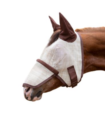 Image showing  Signature Fly Mask w/Removable Nose, Soft Mesh Ears & Forelock opening