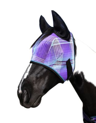 Kensington Signature Fly Mask w/Web Trim, Soft Mesh Ears & Forelock opening