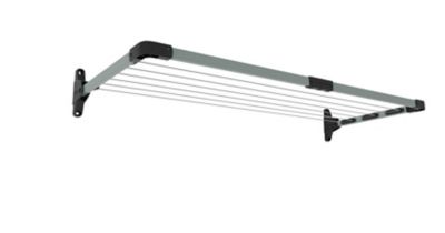 Image showing  Fold-Down Mini Fold Clothesline, Light Gray