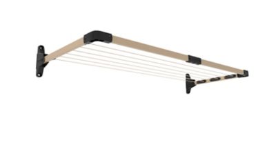 Image showing  Fold-Down Mini Fold Clothesline, Bark