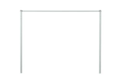 Daytek Fold-Down Clothesline Mounting Kit, Light Gray