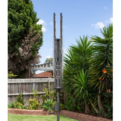 Image showing 9 th Daytek Rotary Clothesline, Light Gray