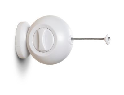 Image showing  Micro Retractable Clothesline, White