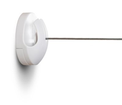 Image showing  Micro Retractable Clothesline, White