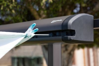 Image showing  Retractable Clothesline, Black