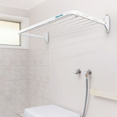 Image showing  Fold-Down Clothesline, White