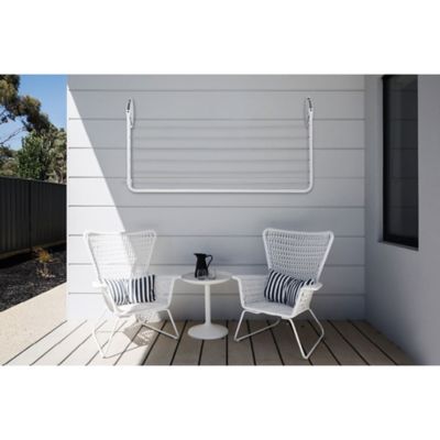Image showing  Fold-Down Clothesline, White
